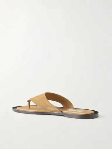 TOTEME Suede Thong Sandals | Thumbnail 3 TOTEME Suede Thong Sandals | Thumbnail 3