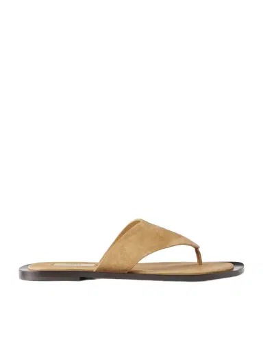 TOTEME Suede Thong Sandals | Thumbnail 1 TOTEME Suede Thong Sandals | Thumbnail 1