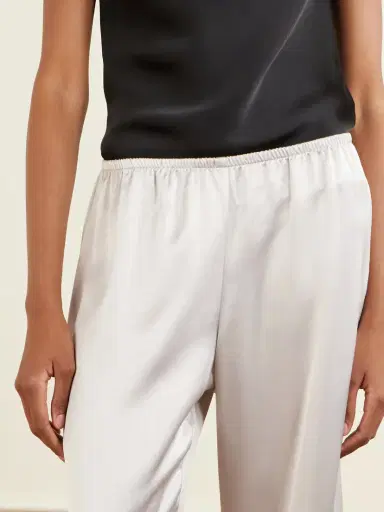 LESET Barb Satin Wide-leg Pants | Thumbnail 5 LESET Barb Satin Wide-leg Pants | Thumbnail 5