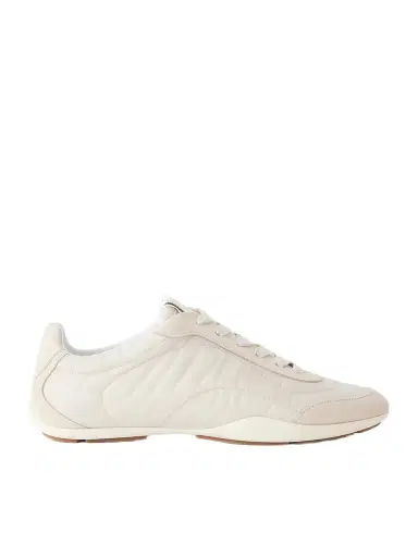 Brunello Cucinelli Shell And Suede Sneakers | Thumbnail 1 Brunello Cucinelli Shell And Suede Sneakers | Thumbnail 1