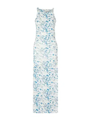 Erdem Knotted Floral-print Jersey Midi Dress | Thumbnail 1 Erdem Knotted Floral-print Jersey Midi Dress | Thumbnail 1