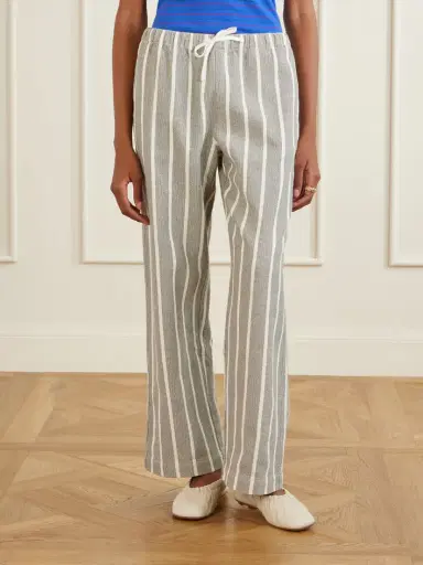 Aimé Leon Dore Striped-print Cotton Canvas Wide-leg Pants | Thumbnail 3 Aimé Leon Dore Striped-print Cotton Canvas Wide-leg Pants | Thumbnail 3