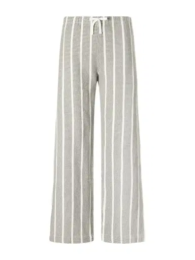 Aimé Leon Dore Striped-print Cotton Canvas Wide-leg Pants | Thumbnail 1 Aimé Leon Dore Striped-print Cotton Canvas Wide-leg Pants | Thumbnail 1