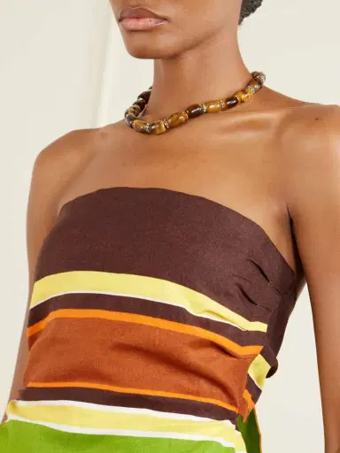 Faithfull Solmar Striped Linen Top | Thumbnail 4 Faithfull Solmar Striped Linen Top | Thumbnail 4