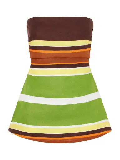 Faithfull Solmar Striped Linen Top | Thumbnail 1 Faithfull Solmar Striped Linen Top | Thumbnail 1