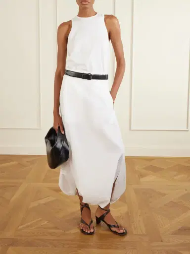 Tibi Jalousie Shell Midi Skirt | Thumbnail 2 Tibi Jalousie Shell Midi Skirt | Thumbnail 2