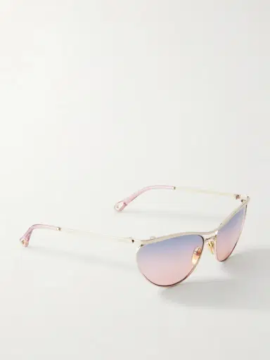 Chloé Aviator-style Gold-tone Sunglasses | Thumbnail 3 Chloé Aviator-style Gold-tone Sunglasses | Thumbnail 3