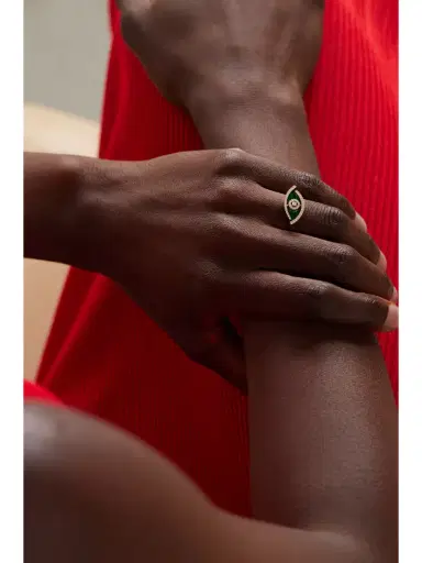 Messika Lucky Eye 18-karat Gold Malachite Ring | Thumbnail 2 Messika Lucky Eye 18-karat Gold Malachite Ring | Thumbnail 2