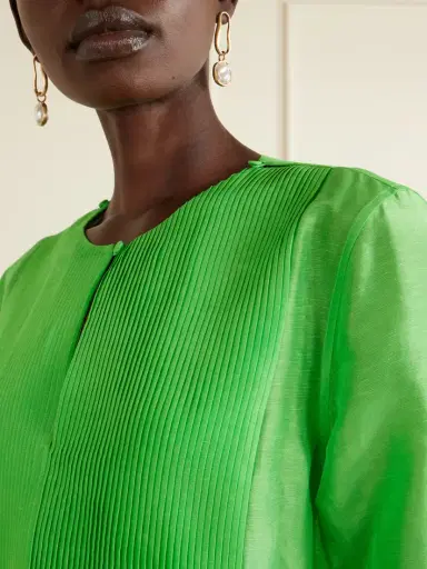 Tory Burch Linen And Silk-blend Kaftan | Thumbnail 4 Tory Burch Linen And Silk-blend Kaftan | Thumbnail 4