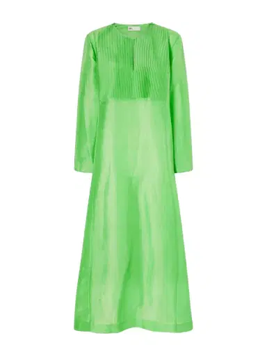Tory Burch Linen And Silk-blend Kaftan | Thumbnail 1 Tory Burch Linen And Silk-blend Kaftan | Thumbnail 1