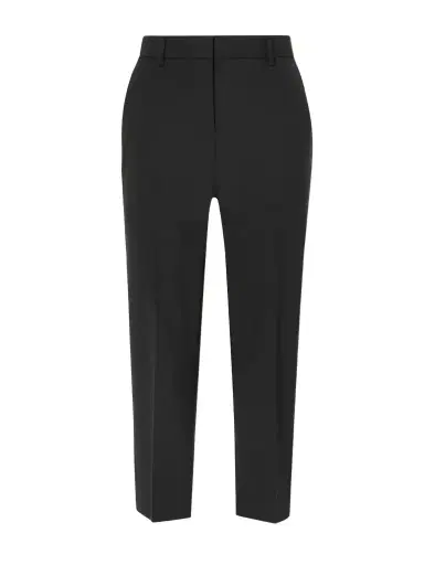 Theory Treeca 2 Cropped Wool-blend Slim-leg Pants | Thumbnail 1 Theory Treeca 2 Cropped Wool-blend Slim-leg Pants | Thumbnail 1