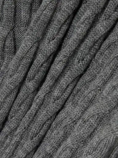 TOTEME Cable-knit Wool Maxi Dress | Thumbnail 4 TOTEME Cable-knit Wool Maxi Dress | Thumbnail 4