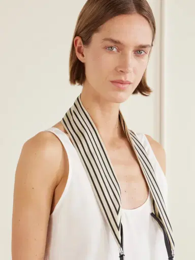 TOTEME Printed Silk-twill Scarf | Thumbnail 2 TOTEME Printed Silk-twill Scarf | Thumbnail 2