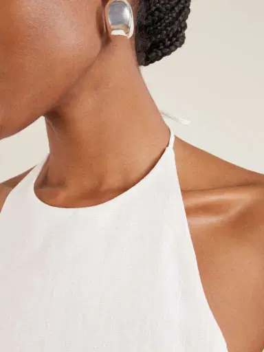 Faithfull Neolia Linen Midi-dress | Thumbnail 4 Faithfull Neolia Linen Midi-dress | Thumbnail 4