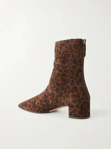 Aquazzura Saint Honoré 35 Animal-print Suede Boots | Thumbnail 3 Aquazzura Saint Honoré 35 Animal-print Suede Boots | Thumbnail 3