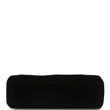 Chanel Chanel Large "Perfect Bowling" Bag Black Suede Gold Hardware | Thumbnail 6 Chanel Chanel Large "Perfect Bowling" Bag Black Suede Gold Hardware | Thumbnail 6