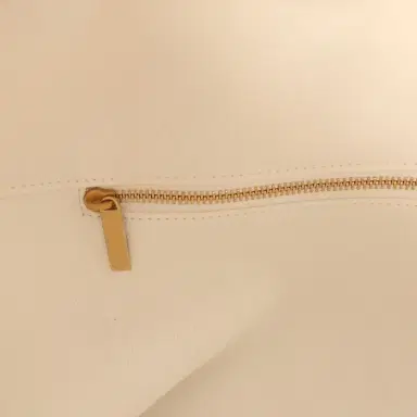Chanel Chanel Maxi Coco Beach Cambon Hobo Bag White Denim and Black Calfskin Brushed Gold Hardware | Thumbnail 10 Chanel Chanel Maxi Coco Beach Cambon Hobo Bag White Denim and Black Calfskin Brushed Gold Hardware | Thumbnail 10