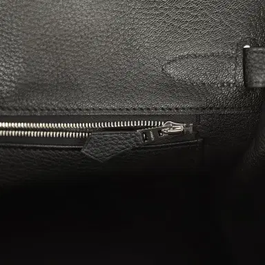 HERMÈS Hermes Birkin 30 Black Togo Palladium Hardware | Thumbnail 9 HERMÈS Hermes Birkin 30 Black Togo Palladium Hardware | Thumbnail 9