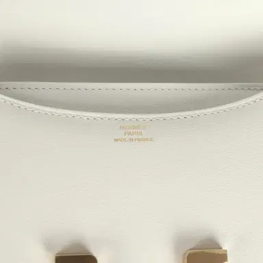 HERMÈS Hermes Constance 18 New White Swift Permabrass Hardware | Thumbnail 8 HERMÈS Hermes Constance 18 New White Swift Permabrass Hardware | Thumbnail 8