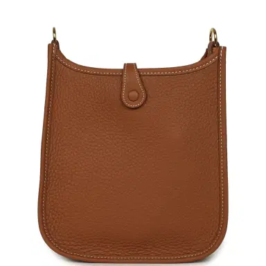 HERMÈS Hermes Evelyne TPM Gold Clemence Gold Hardware | Thumbnail 4 HERMÈS Hermes Evelyne TPM Gold Clemence Gold Hardware | Thumbnail 4