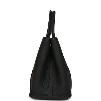 HERMÈS Hermes Garden Party 30 Black Negonda Palladium Hardware | Thumbnail 3 HERMÈS Hermes Garden Party 30 Black Negonda Palladium Hardware | Thumbnail 3