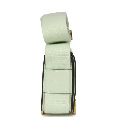HERMÈS Hermes Geta Vert Fizz Chevre Mysore Gold Hardware | Thumbnail 3 HERMÈS Hermes Geta Vert Fizz Chevre Mysore Gold Hardware | Thumbnail 3
