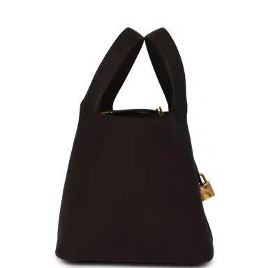 HERMÈS Hermes Picotin Lock 18 Ebene Barenia Faubourg Gold Hardware | Thumbnail 3 HERMÈS Hermes Picotin Lock 18 Ebene Barenia Faubourg Gold Hardware | Thumbnail 3