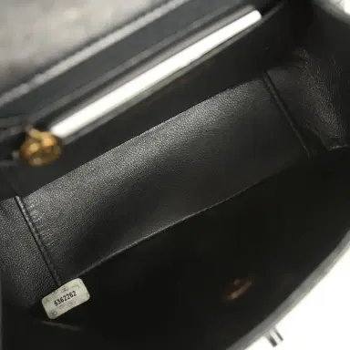 Chanel Vintage Chanel Mini Envelope Flap Bag Black Lambskin Black Hardware | Thumbnail 7 Chanel Vintage Chanel Mini Envelope Flap Bag Black Lambskin Black Hardware | Thumbnail 7