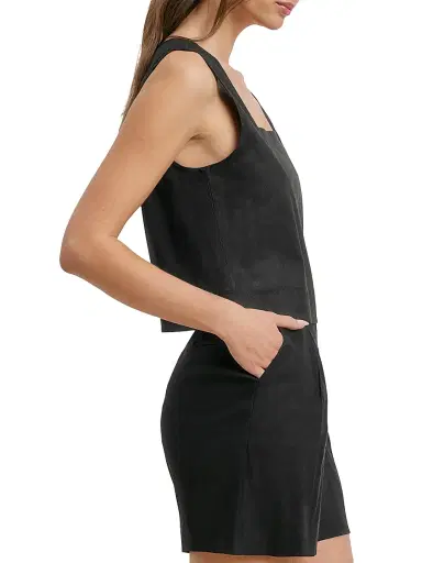 Favorite Daughter Women's The Abby Linen Top - Black - Size XL | Thumbnail 5 Favorite Daughter Women's The Abby Linen Top - Black - Size XL | Thumbnail 5