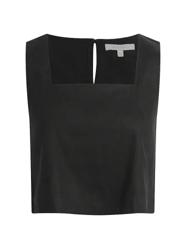 Favorite Daughter Women's The Abby Linen Top - Black - Size XL | Thumbnail 1 Favorite Daughter Women's The Abby Linen Top - Black - Size XL | Thumbnail 1