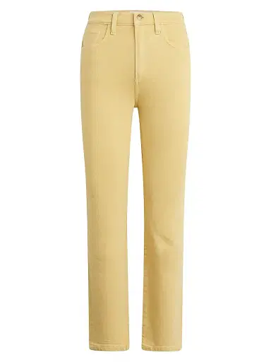 Favorite Daughter Women's Valentina Cotton Denim High-Rise Straight Jeans - Golden - Size 32 | Thumbnail 1 Favorite Daughter Women's Valentina Cotton Denim High-Rise Straight Jeans - Golden - Size 32 | Thumbnail 1