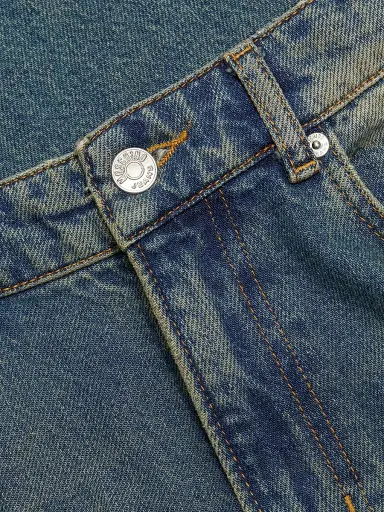 Moschino Jeans Women's Mid-Rise Straight Jeans - Multi Blue | Thumbnail 7 Moschino Jeans Women's Mid-Rise Straight Jeans - Multi Blue | Thumbnail 7