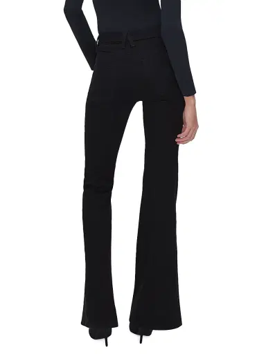 Good American Women's Good Legs Flare Never Fades Jeans - Black | Thumbnail 6 Good American Women's Good Legs Flare Never Fades Jeans - Black | Thumbnail 6