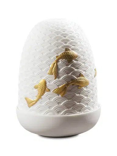 Lladro Dome Koi Table Lamp | Thumbnail 1 Lladro Dome Koi Table Lamp | Thumbnail 1
