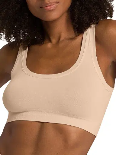 Hanro Women's Touch Feeling Crop Top - Nude - Size XL | Thumbnail 5 Hanro Women's Touch Feeling Crop Top - Nude - Size XL | Thumbnail 5