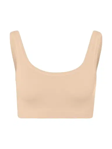Hanro Women's Touch Feeling Crop Top - Nude - Size XL | Thumbnail 1 Hanro Women's Touch Feeling Crop Top - Nude - Size XL | Thumbnail 1