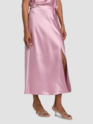 Jason Wu Collection Women's Satin Bias Slip Pencil Midi-Skirt - Peony 14 | Thumbnail 4 Jason Wu Collection Women's Satin Bias Slip Pencil Midi-Skirt - Peony 14 | Thumbnail 4