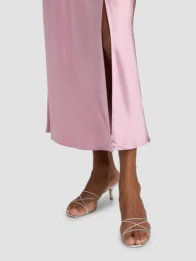 Jason Wu Collection Women's Satin Bias Slip Pencil Midi-Skirt - Peony 14 | Thumbnail 6 Jason Wu Collection Women's Satin Bias Slip Pencil Midi-Skirt - Peony 14 | Thumbnail 6