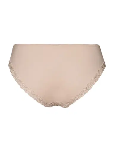 Hanro Women's Moments Floral Lace Briefs - Beige - Size Large | Thumbnail 3 Hanro Women's Moments Floral Lace Briefs - Beige - Size Large | Thumbnail 3