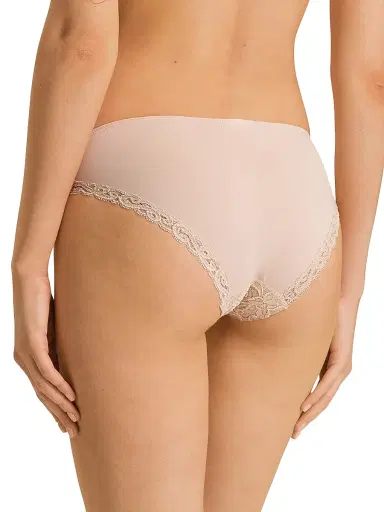 Hanro Women's Moments Floral Lace Briefs - Beige - Size Large | Thumbnail 5 Hanro Women's Moments Floral Lace Briefs - Beige - Size Large | Thumbnail 5