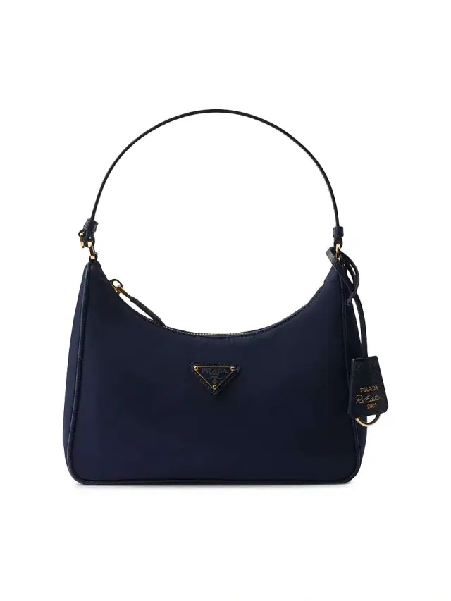 Women's Re-Edition 2005 Re-Nylon Mini Shoulder Bag - Navy Blue Women's Re-Edition 2005 Re-Nylon Mini Shoulder Bag - Navy Blue