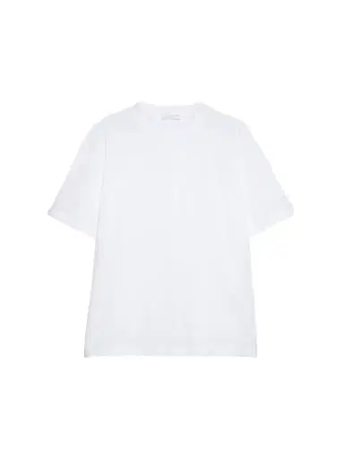 Prada Men's Cotton T-Shirt - White | Thumbnail 1 Prada Men's Cotton T-Shirt - White | Thumbnail 1