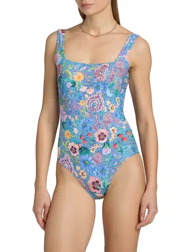 Johnny Was Women's Lilliana Lanthe Reversible One-Piece Swimsuit - Lilliana All Over - Size 26 | Thumbnail 3 Johnny Was Women's Lilliana Lanthe Reversible One-Piece Swimsuit - Lilliana All Over - Size 26 | Thumbnail 3