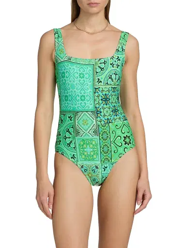 Johnny Was Women's Lilliana Lanthe Reversible One-Piece Swimsuit - Lilliana All Over - Size 26 | Thumbnail 5 Johnny Was Women's Lilliana Lanthe Reversible One-Piece Swimsuit - Lilliana All Over - Size 26 | Thumbnail 5