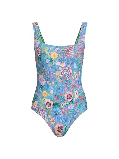 Johnny Was Women's Lilliana Lanthe Reversible One-Piece Swimsuit - Lilliana All Over - Size 26 | Thumbnail 1 Johnny Was Women's Lilliana Lanthe Reversible One-Piece Swimsuit - Lilliana All Over - Size 26 | Thumbnail 1
