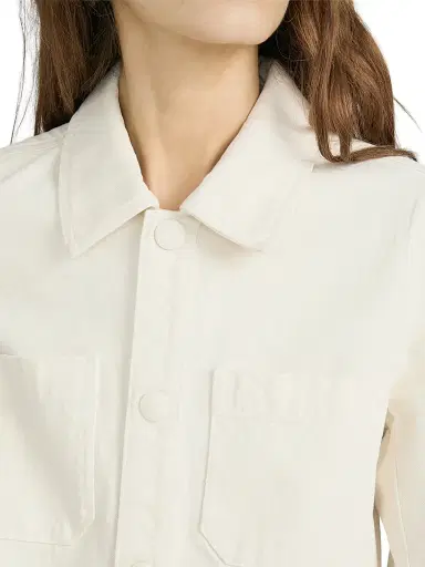 Frame Women's The Small Denim Jacket - Shell | Thumbnail 6 Frame Women's The Small Denim Jacket - Shell | Thumbnail 6