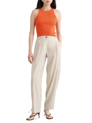 Toccin Women's Avery Racer Tank - Flame | Thumbnail 2 Toccin Women's Avery Racer Tank - Flame | Thumbnail 2