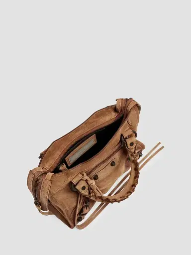 Balenciaga Women's Le City Top Handle Bag - Camel | Thumbnail 4 Balenciaga Women's Le City Top Handle Bag - Camel | Thumbnail 4