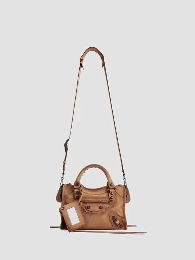 Balenciaga Women's Le City Top Handle Bag - Camel | Thumbnail 5 Balenciaga Women's Le City Top Handle Bag - Camel | Thumbnail 5