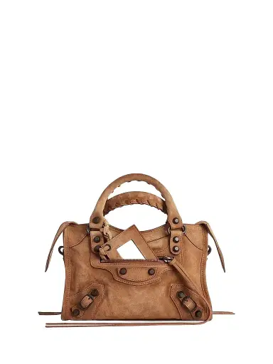 Balenciaga Women's Le City Top Handle Bag - Camel | Thumbnail 1 Balenciaga Women's Le City Top Handle Bag - Camel | Thumbnail 1